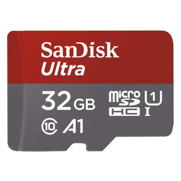 SanDisk Ultra microSD UHS-I A1 Memory Card (32GB / 64GB / 128GB)