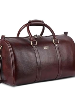 Hammond-flycatcher Genuine Leather Duffel Bag