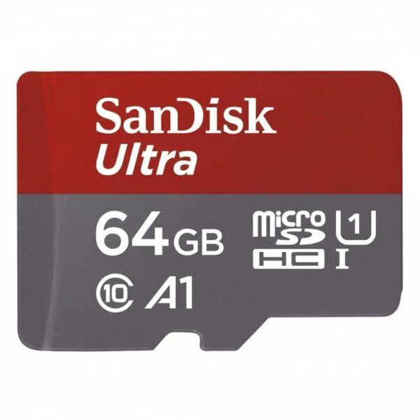 SanDisk Ultra microSD UHS-I A1 Memory Card (32GB / 64GB / 128GB)