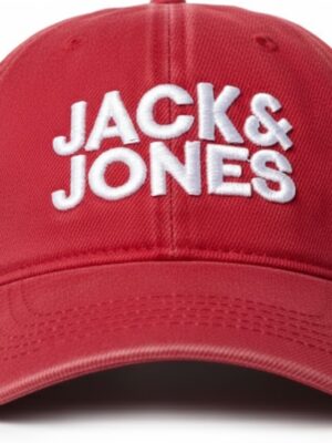 Jack & Jones Men’s & Women’s Signature Logo Baseball Cap – Adjustable Cotton Streetwear Hat – Multiple Colors
