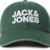 unnamed (7) Jack & Jones Men’s & Women’s Signature Logo Baseball Cap – Adjustable Cotton Streetwear Hat – Multiple Colors