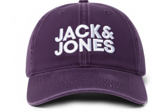 unnamed (8) Jack & Jones Men’s & Women’s Signature Logo Baseball Cap – Adjustable Cotton Streetwear Hat – Multiple Colors
